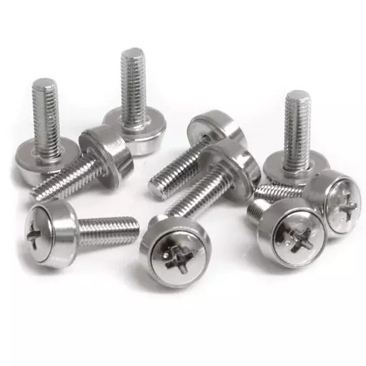 StarTech.com 50 Pkg M5 Mounting Screws for Server Rack Cabinet