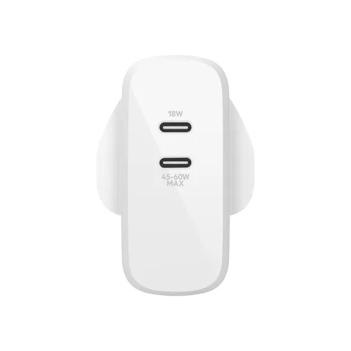 Belkin WCH003MYWH mobile device charger White Indoor