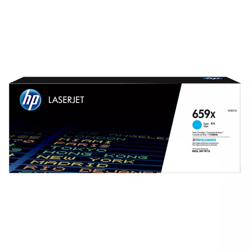 HP W2011X/659X Toner-kit cyan high-capacity, 29K pages ISO/IEC 19752 for HP M 776/856