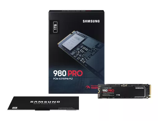 Samsung 980 PRO M.2 1000 GB PCI Express 4.0 V-NAND MLC NVMe