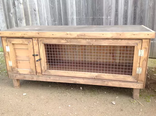 Bespoke guinea pig clearance hutches