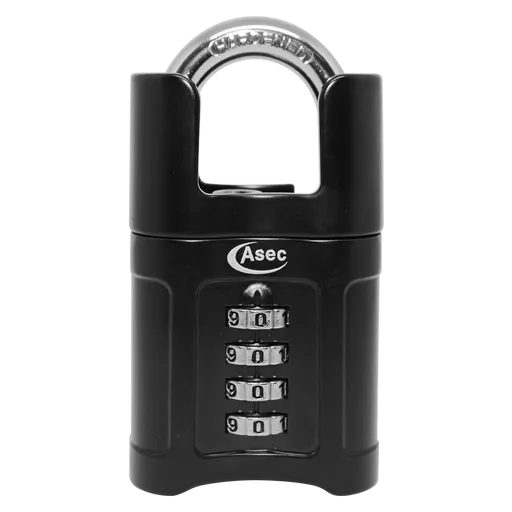 ASEC Closed Shackle Combination Padlock