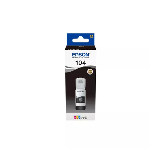 Epson C13T00P140/104 Ink bottle black, 4.5K pages 65ml for Epson ET-2710/2810