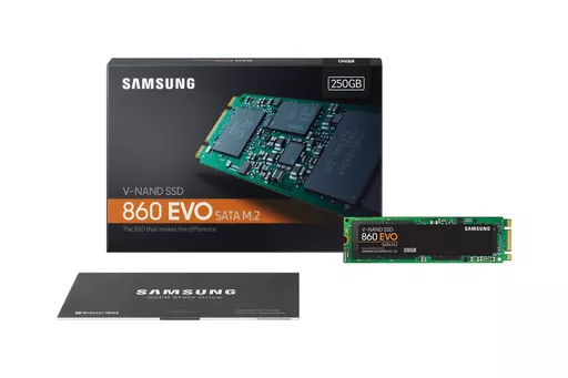 Samsung 860 EVO M.2 250 GB Serial ATA III V-NAND MLC