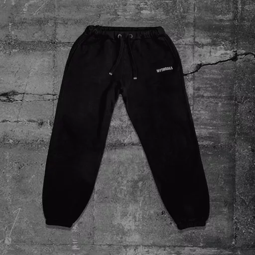 Heavy cheap metal sweatpants