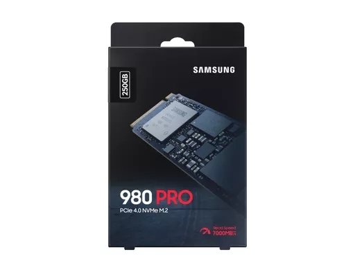 Samsung 980 PRO M.2 250 GB PCI Express 4.0 V-NAND MLC NVMe