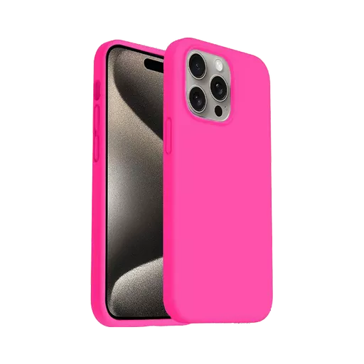 Silicone for iPhone 15 Pro Max - Pink