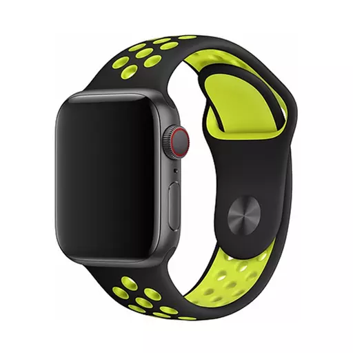Devia - Sports Strap for Apple Watch (42mm/44mm/45mm/49mm) - Yellow