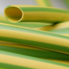 PVC Sleeving Green Yellow