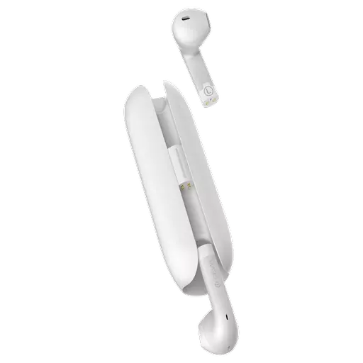 Devia - TWS-M3 - True Wireless Earbuds & Charging Case - White