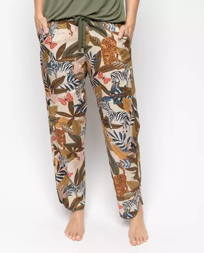 Cyberjammies Savannah Safari print pyjama bottoms 1.png
