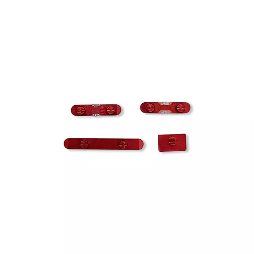 External Button Set (Red) (CERTIFIED) - For iPhone 13 Mini