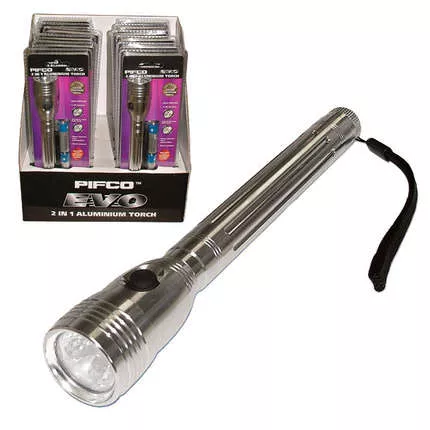 3 LEDs & 1 Xenon Alum Torch