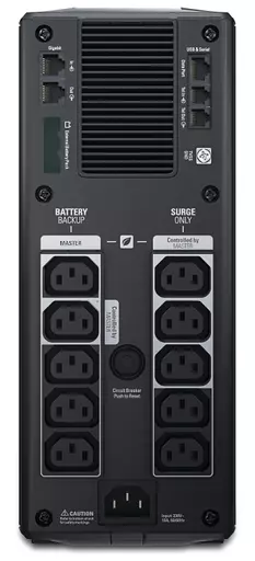 APC Back-UPS Pro uninterruptible power supply (UPS) Line-Interactive 1.5 kVA 865 W 10 AC outlet(s)