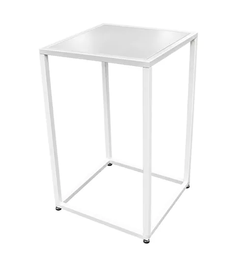 White Display Stand – 500 x 500 x 800mm