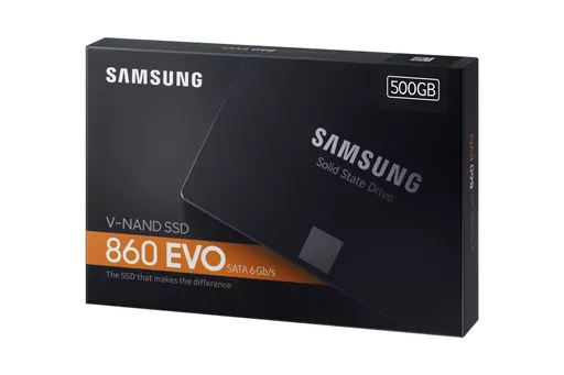 Samsung 860 EVO 2.5" 500 GB Serial ATA III MLC