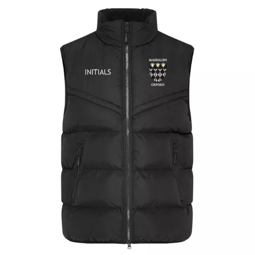 Magdalen College Chevron Puffer Gilet