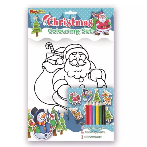 Christmas Colouring Set (Sold in 12's)