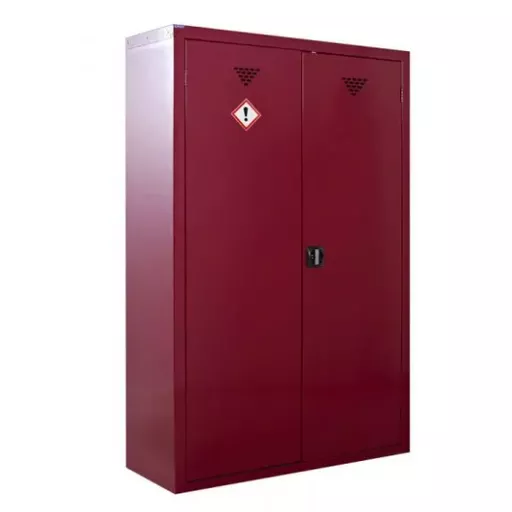 Pesticide & Agrochemical Cabinets - Including 3 Shelves - 1800h x 1200w x 460d mm