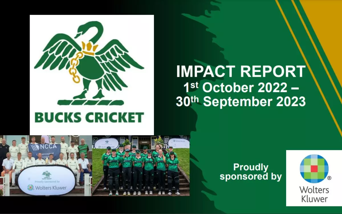 BUCKS CRICKET: IMPACT REPORT 2023