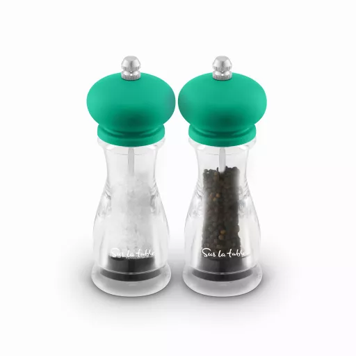 2pc Salt and Pepper Mill Set