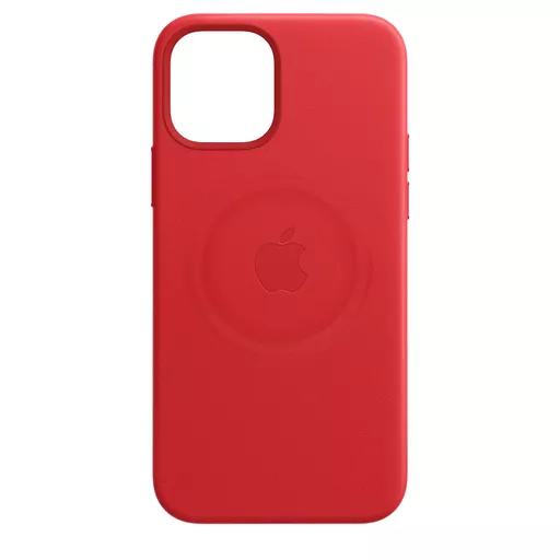 Apple iPhone 12 | 12 Pro Leather Case with MagSafe - (PRODUCT)RED