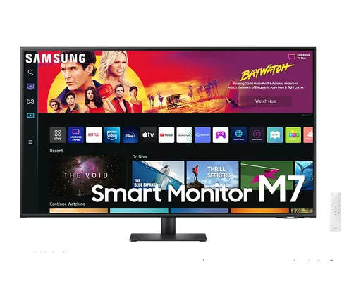 Samsung LS43BM700UUXXU computer monitor 109.2 cm (43") 3840 x 2160 pixels 4K Ultra HD Black