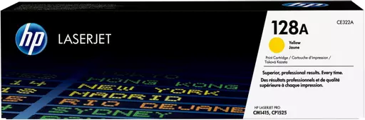 HP CE322A/128A Toner yellow, 1.3K pages ISO/IEC 19798 for HP LJ Pro CP 1525