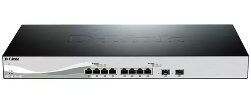 D-Link DXS-1210-10TS network switch Managed L2/L3 10G Ethernet (100/1000/10000) 1U Black, Silver