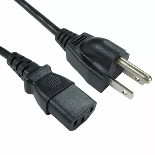 USA Plug (3 Pin) to C13 Mains Lead