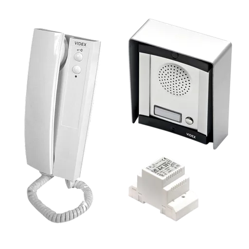 VIDEX 8K Series Audio 1 Way Intercom Kit Surface