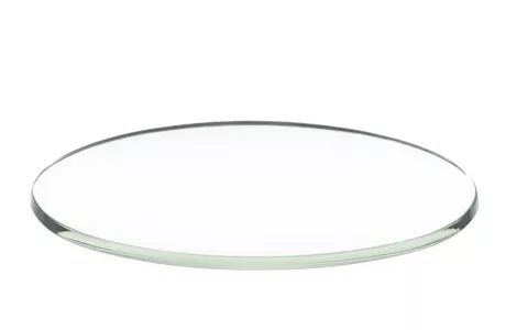 Watch glasses, borosilicate glass, clear, with ground edges, 75 mm diameter