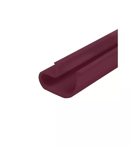 Plastic Burgundy Slatwall Insert