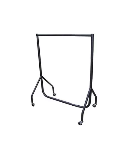 4ft Junior Black Heavy Duty Clothes Rail