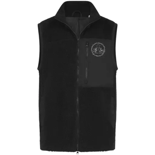 LittleStars_FrontRowSherpaGilet_Black_Front.png