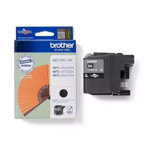 Brother LC-129XLBK Ink cartridge black, 2.4K pages ISO/IEC 24711 50ml for Brother MFC-J 6920