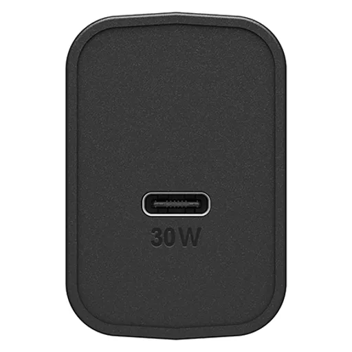 OtterBox EU Wall Charger 30W GaN - 1X USB-C 30W USB-PD, black