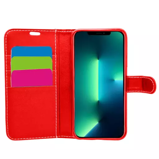 Wallet for iPhone 14 Pro - Red