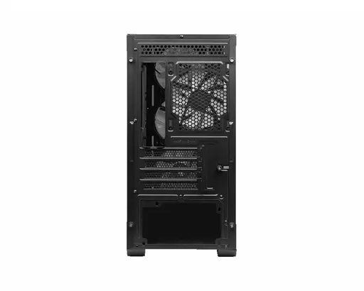 MSI MAG FORGE M100R computer case Midi Tower Black, Transparent