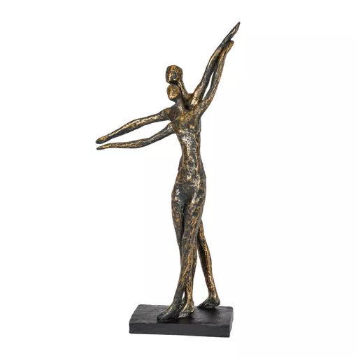 Libra Celebrating Bronze Resin Standing Couple