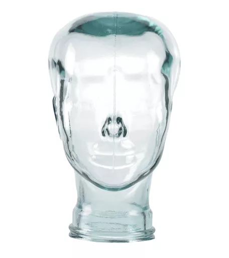 Clear Glass Display Head