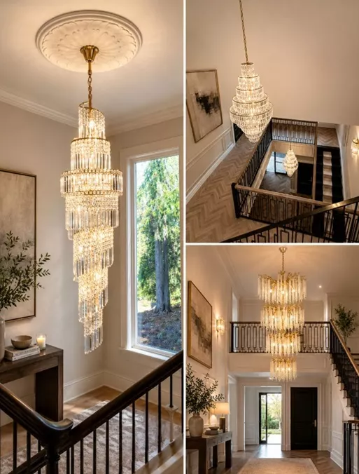Image of ceiling pendants for the blog Sustainable Sourcing in the Lighting Supply Chain