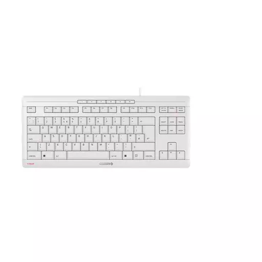 CHERRY STREAM TKL keyboard USB QWERTY English White