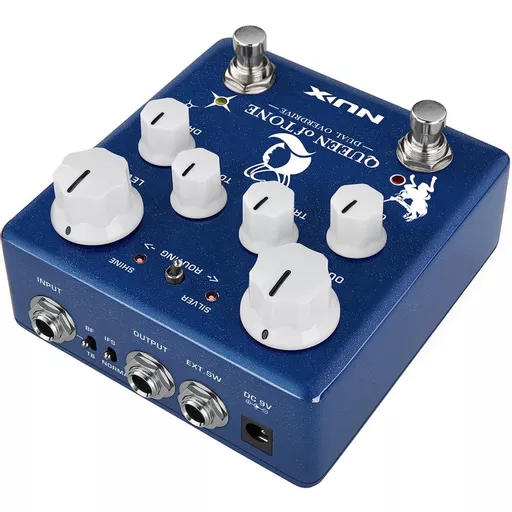 NU-X Queen of Tone Dual Stacked Overdrive Pedal