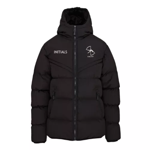 Oxford Brookes University Pole Fitness Chevron Puffer Jacket