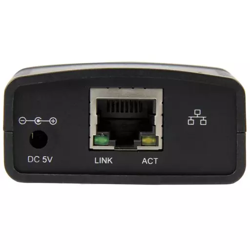 StarTech.com 10/100Mbps Ethernet to USB 2.0 Network LPR Print Server