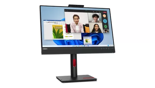 Lenovo ThinkCentre Tiny-In-One 24 60.5 cm (23.8") 1920 x 1080 pixels Full HD LED Black