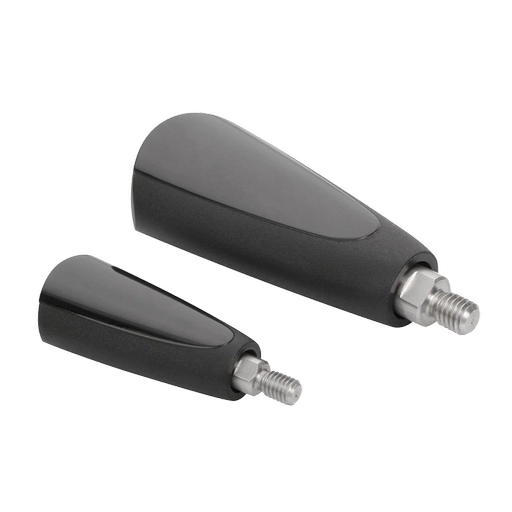 K0651 Inch - Revolving Tapered Grip In Plastic Parts In Steel And Stainless Steel