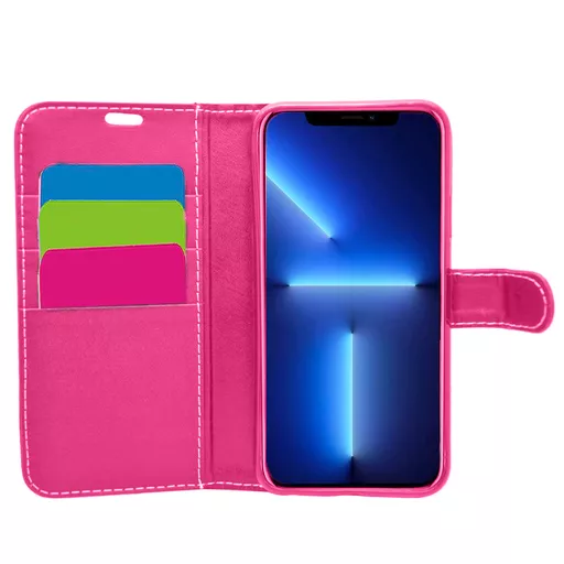 Wallet for iPhone 14 Pro Max - Pink