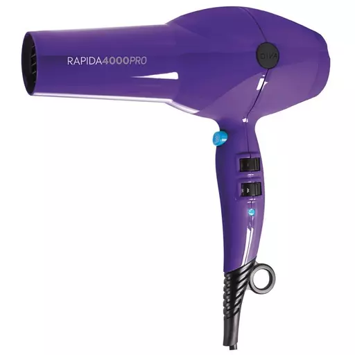 Diva Rapida 4000 Pro Violet Hairdryer